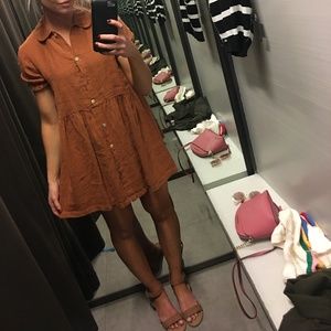 Burnt Orange Dress from France